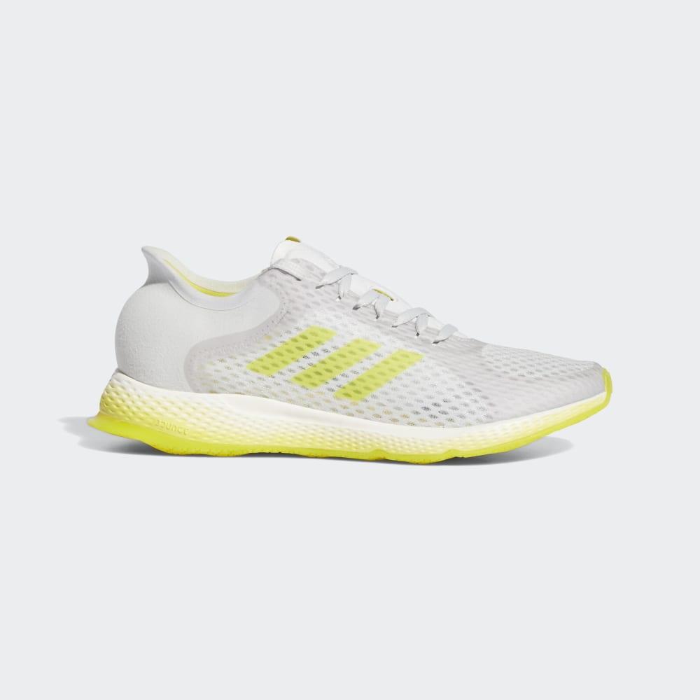 Adidasi Alergare Adidas FOCUSBREATHEIN Dama Romania - Gri/Galbeni/Albi EG1096